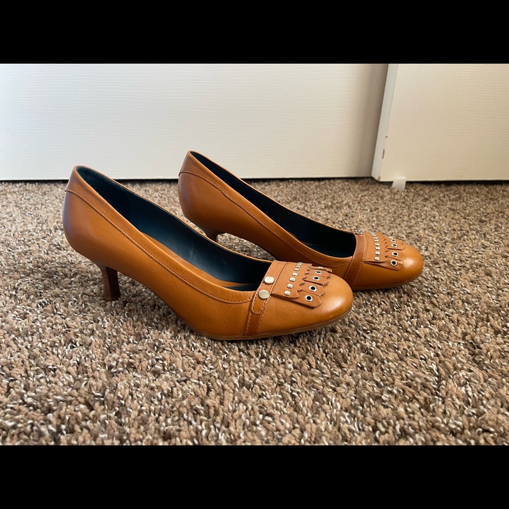 Clark’s leather heels